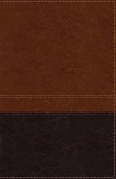 Cover for Zondervan · NIV, Reference Bible, Giant Print, Leathersoft, Brown, Red Letter Edition, Indexed, Comfort Print (Imitation Leather Bo) (2018)