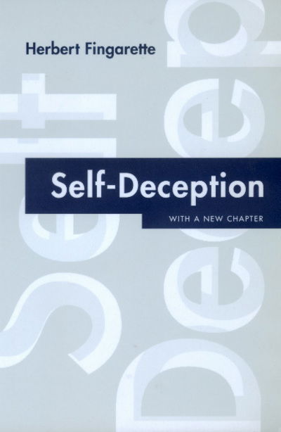 Cover for Herbert Fingarette · Self-Deception (Taschenbuch) [First Edition, with a New Chap edition] (2000)