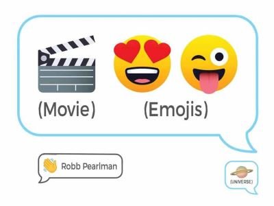 Cover for Robb Pearlman · Movie Emojis: 100 Cinematic Q and As (Taschenbuch) (2021)