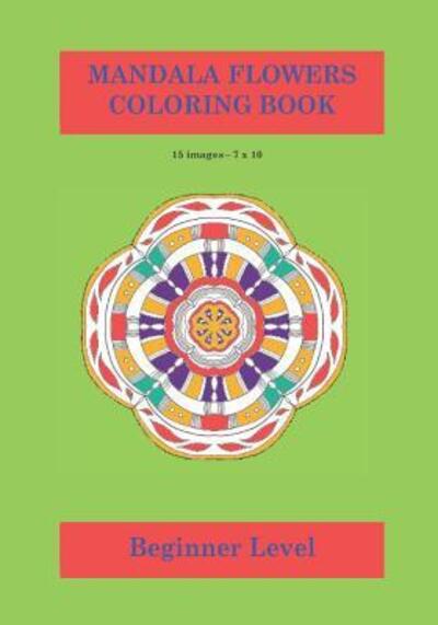 Cover for Ramped Up Colouring Books · Mandala Flowers Colouring Book (Paperback Book) (2019)