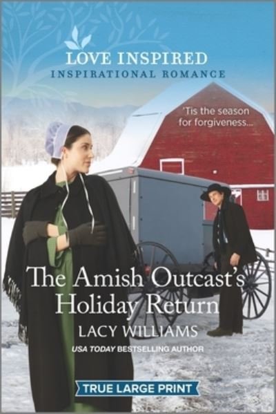 Cover for Lacy Williams · The Amish Outcast's Holiday Return (Paperback Book) (2021)