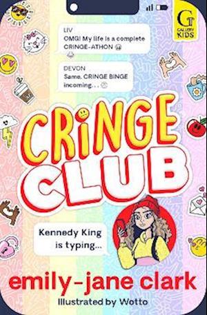 Cover for Emily-Jane Clark · Cringe Club: You've been added to the group chat! - Cringe Club (Paperback Book) (2025)