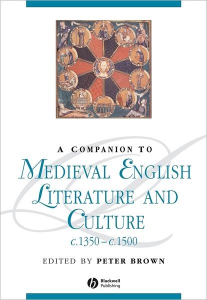 Cover for Brown · A Companion to Medieval English Literature and Culture, c.1350 - c.1500 - Blackwell Companions to Literature and Culture (Paperback Book) (2009)