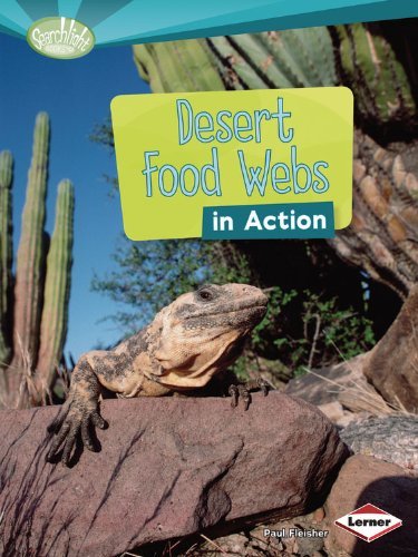 Cover for Paul Fleischer · Desert Food Webs in Action - Searchlight Books What is a Food Web (Paperback Book) (2013)
