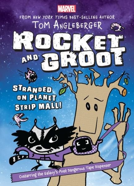 Cover for Tom Angleberger · Rocket &amp; Groot Stranded on Planet Strip (Gebundenes Buch) (2016)