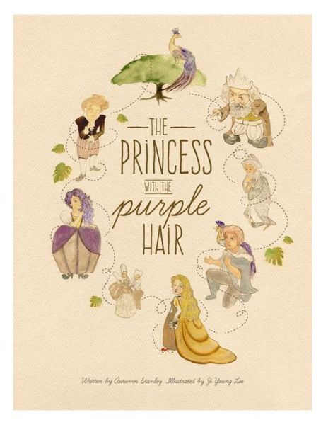 Cover for Autumn J Stanley · &quot;The Princess with the Purple Hair&quot; (Paperback Book) (2015)