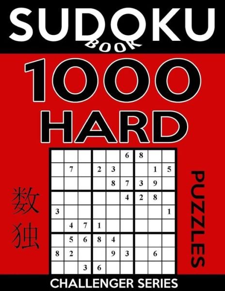 Cover for Sudoku Book · Sudoku Book 1,000 Hard Puzzles (Paperback Bog) (2017)