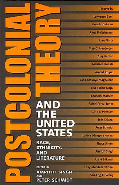 Cover for Amritjit Singh · Postcolonial Theory and the United States: Race, Ethnicity, and Literature (Paperback Book) (2000)