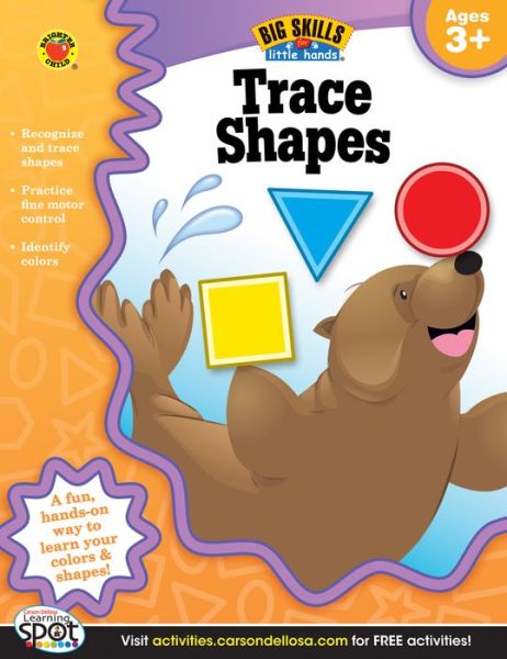 Cover for Brighter Child · Trace Shapes, Ages 3+ (Paperback Book) (2013)