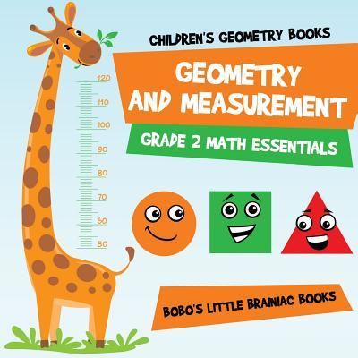 Cover for Bobo's Little Brainiac Books · Geometry and Measurement Grade 2 Math Essentials (Paperback Book) (2016)