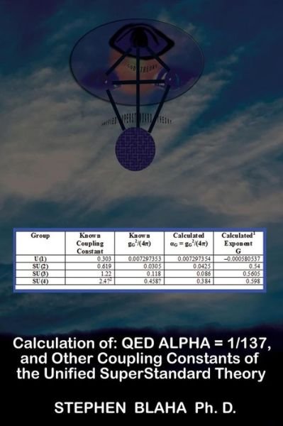Cover for Stephen Blaha · Calculation of Qed ? = 1/137, and Other Coupling Constants of the Unified Superstandard Theory (Hardcover Book) (2019)