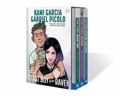 Cover for Kami Garcia · Teen Titans: Raven, Beast Boy and Beast Boy Loves Raven Box Set (Hardcover bog) (2022)