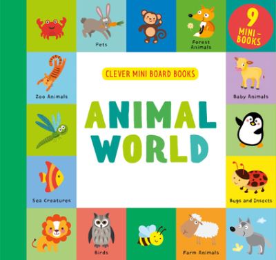 Cover for Clever Publishing · Animal World (Board book) (2019)