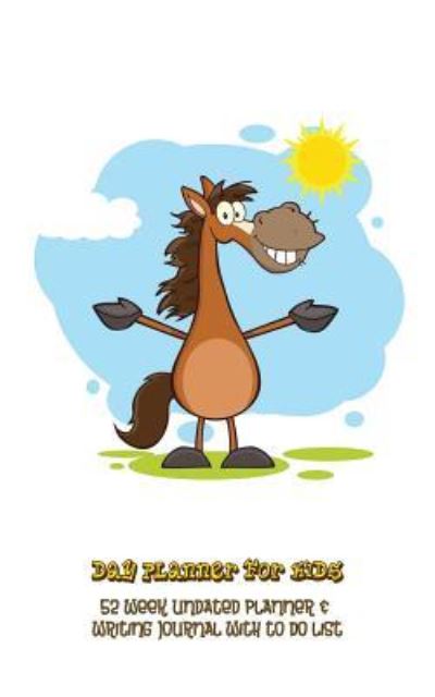 Cover for Journal Jungle Publishing · Day Planner Kids Edition: Day Planner Small Size 5x8 Inches With To Do List and Journaling Pages With Inspirational Quotes (White) (Paperback Book) (2016)