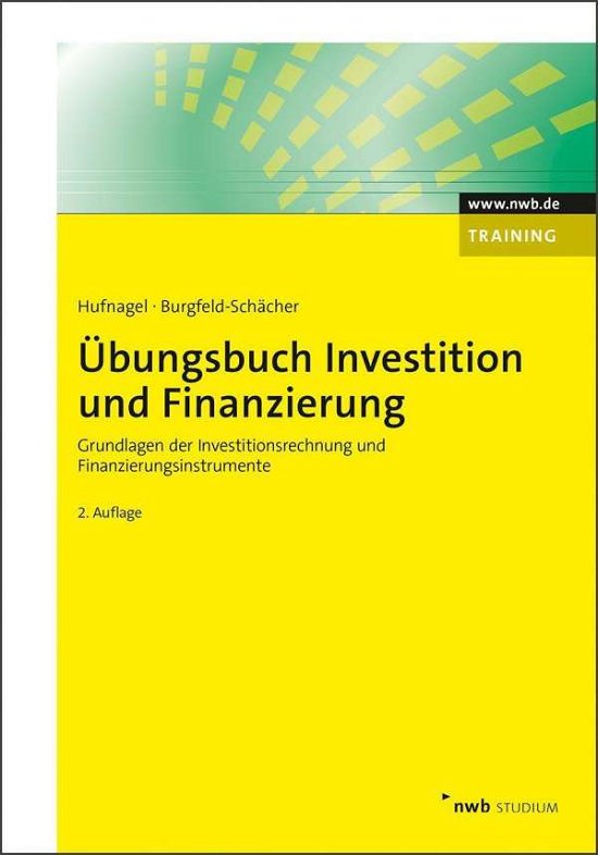 Cover for Hufnagel · Übungsbuch Investition und Fin (Buch)