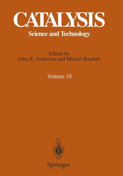 Cover for John R. Anderson · Catalysis: Science and Technology - Catalysis (Taschenbuch) [Softcover reprint of the original 1st ed. 1996 edition] (2011)