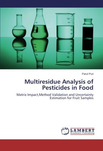 Cover for Parul Puri · Multiresidue Analysis of Pesticides in Food: Matrix Impact,method Validation and Uncertainty Estimation for Fruit Samples (Paperback Book) (2014)
