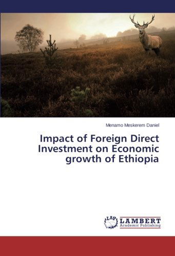 Cover for Menamo Meskerem Daniel · Impact of Foreign Direct Investment on Economic Growth of Ethiopia (Pocketbok) (2014)