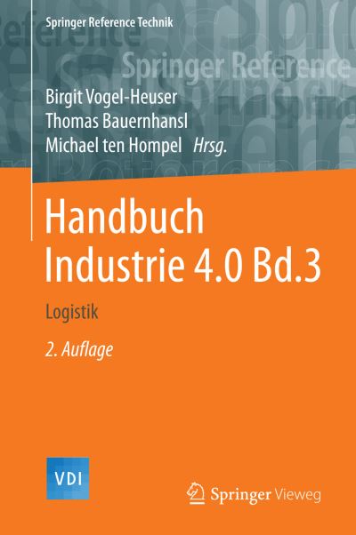 Cover for Birgit Vogel-Heuser · Handbuch Industrie 4.0 Bd.3 (Paperback Book) (2017)