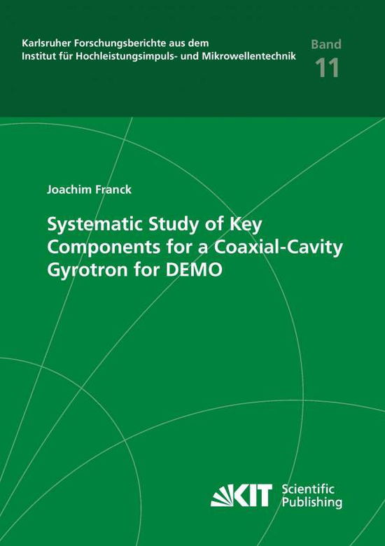 Cover for Franck · Systematic Study of Key Componen (Book)