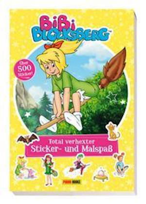 Bibi Blocksberg: Total verhexter Sticker- und Malspaß - Panini Verlags GmbH - Livros - Panini Verlags GmbH - 9783833240522 - 23 de novembro de 2021