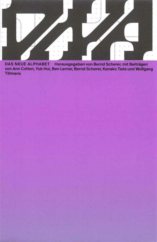 Cover for Bernd Scherer · Das Neue Alphabet (Paperback Book) (2021)