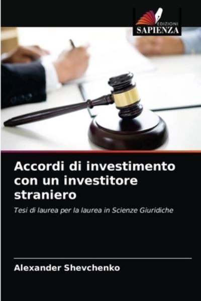 Cover for Shevchenko · Accordi di investimento con (N/A) (2021)