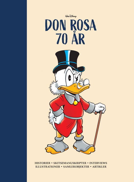 Don Rosa 70 år - Disney - Kirjat - Story House Egmont - 9788793840522 - tiistai 29. kesäkuuta 2021