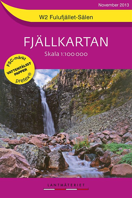 Cover for Lantmäteriet · Fjällkartan W: Fulufjället - Sälen (Hardcover Book) (2011)