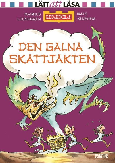 Cover for Magnus Ljunggren · Riddarskolan: Den galna skattjakten (Bound Book) (2019)