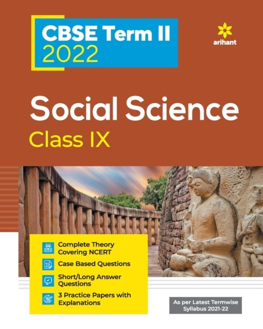Cover for Adiya Raj · CBSE Term II Social Science 9th (Pocketbok) (2021)