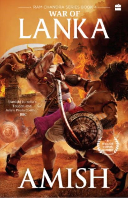 Cover for Amish Tripathi · War Of Lanka (Ram Chandra Series Book 4) (Paperback Book) (2022)