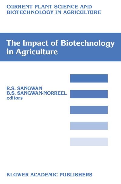 Cover for Rajbir S Sangwan · The Impact of Biotechnology on Agriculture: Proceedings of the International Conference: &quot;The Meeting Point Between Fundamental and Applied in vitro Culture Research&quot;, held at Amiens (France), July 10-12, 1989 - Current Plant Science and Biotechnology in  (Paperback Bog) [Softcover reprint of the original 1st ed. 1990 edition] (2011)