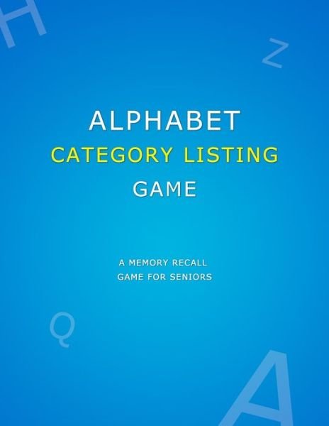 Cover for Actionage Press · Alphabet Category Listing Game (Paperback Bog) (2020)