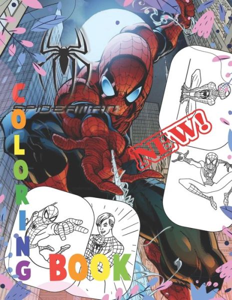 Cover for A F · Spiderman Coloring Book (Paperback Book) (2021)