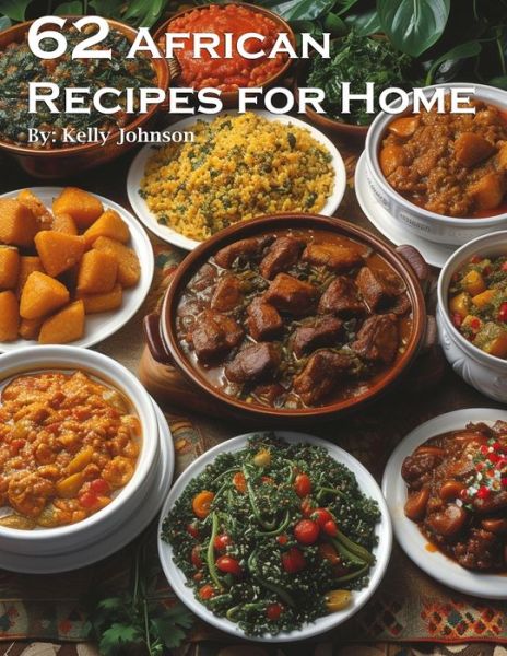 Cover for Kelly Johnson · 62 African Recipes for Home (Paperback Book) (2024)