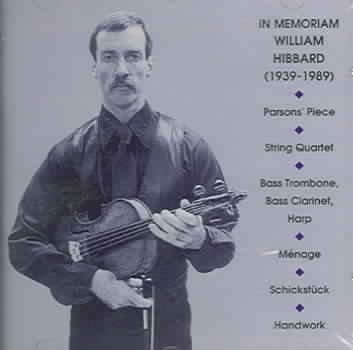 Cover for In Memoriam: William Hibbard / Various (CD) (2006)