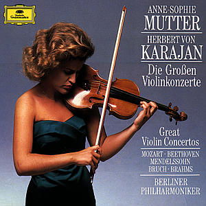 Anne-sophie Mutter-great Violin Concertos - Anne - Music - DEUTSCHE GRAMMOPHON - 0028941556523 - October 25, 1990