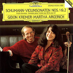 Cover for R. Schumann · Sonatas For Violin &amp; Pian (CD) (1989)