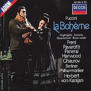 Puccini: La Boheme (Highlights - Karajan Herbert Von / Berlin P - Musik - POL - 0028942124523 - 21. November 2002