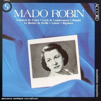 Cover for Mado Robin · Recital (CD) (1999)