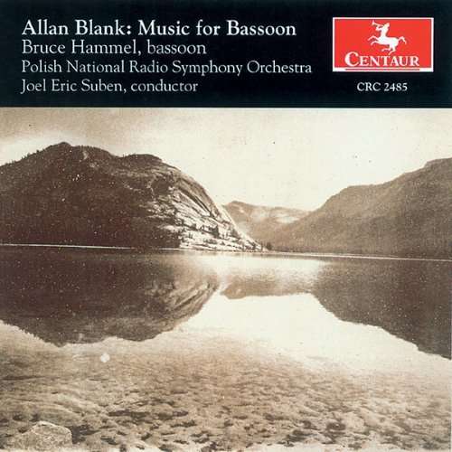 Music for Bassoon - Blank / Hammel / Polish Nat'l Rso / Suben - Musique - CTR - 0044747248523 - 23 janvier 2001