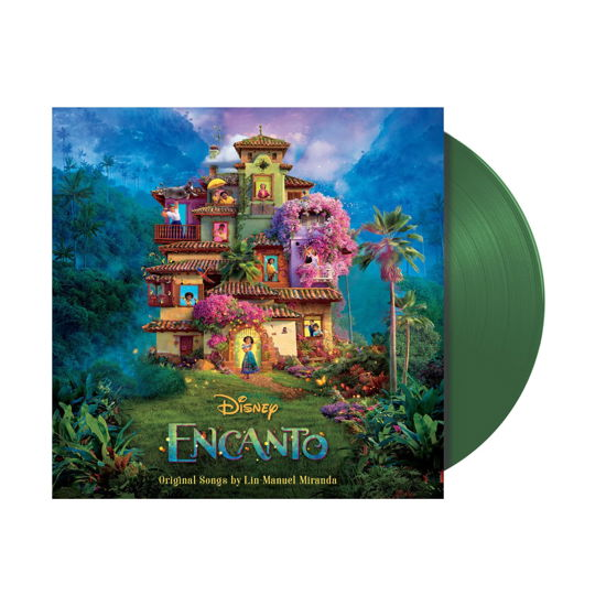 LinManuel Miranda Encanto  Cast · Encanto (Coloured Translucent Emerald Green Vinyl) (Songs Only) (LP) [Limited edition] (2022)