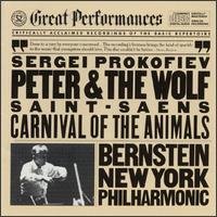 Cover for S. Prokofiev · Peter &amp; the Wolf / Carnival of Animals - Saint-saens / Bernstein (CD) (1990)