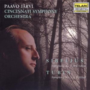 Cover for Järvi Paavo · Sibelius: Symphony No. 2 in D Major / Tubin: Symphony No. 5 (CD)