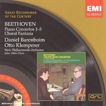 Beethoven: S?mtliche Klavierkonzerte 1-5 - Daniel Barenboim - Musik - EMI RECORDS - 0094636152523 - 25 augusti 2006