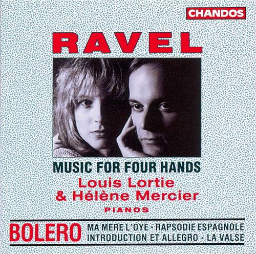 Piano For 4 Hands - M. Ravel - Musiikki - CHANDOS - 0095115890523 - keskiviikko 28. heinäkuuta 2004