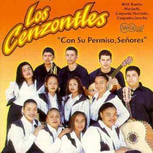 Cover for Los Cenzontles · Con Su Permiso, Senores (CD) (2019)