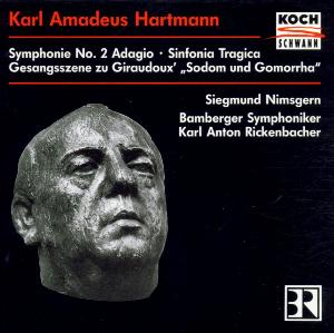 Cover for K.a. Hartmann · Adagio / Gesangsszene / Sinfonia Tragica (CD) (1995)