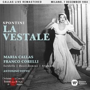 Cover for Maria Callas · Spontini: La Vestale (Milano 07/12/1954) (2cd) (CD) (2017)